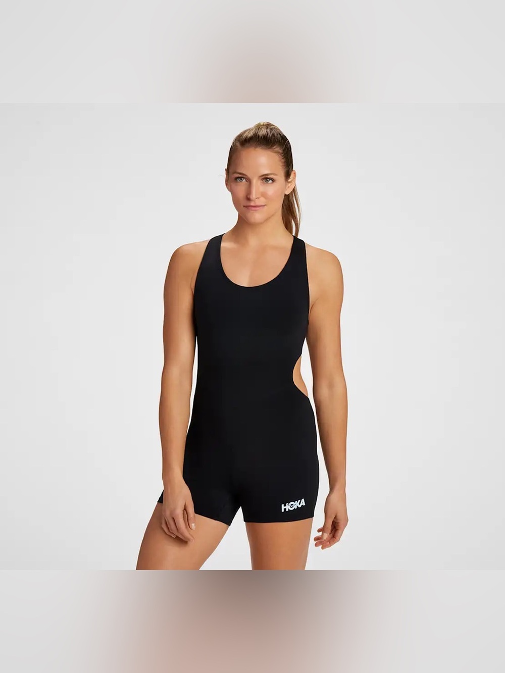 HOKA Playsuit Black Performance One-Piece